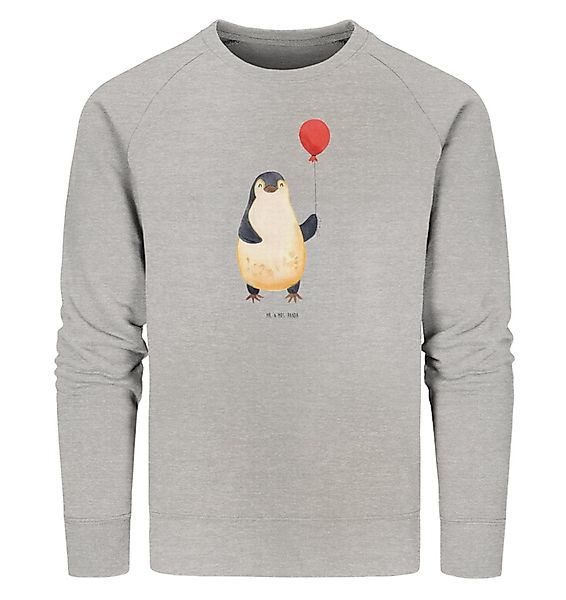 Mr. & Mrs. Panda Longpullover Pinguin Luftballon Größe XL - Heather Grey - günstig online kaufen