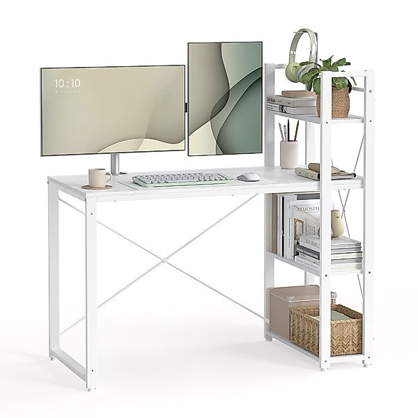 VASAGLE Schreibtisch Computertisch, 120 / 137,2 günstig online kaufen