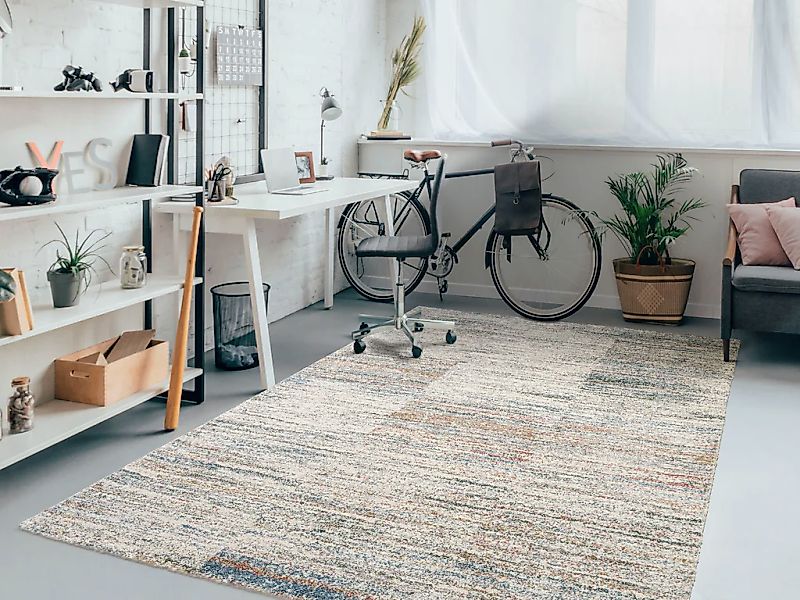 OCI DIE TEPPICHMARKE Teppich »NEW VILLA LINES«, quadratisch, 20 mm Höhe, mo günstig online kaufen