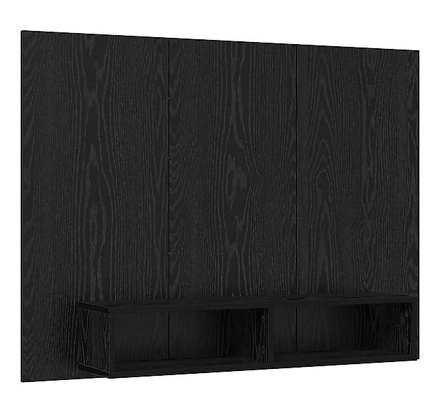 vidaXL TV-Schrank TV-Schrankset Schwarz Eichen-Optik 120 x 23,5 x 90 cm (1- günstig online kaufen