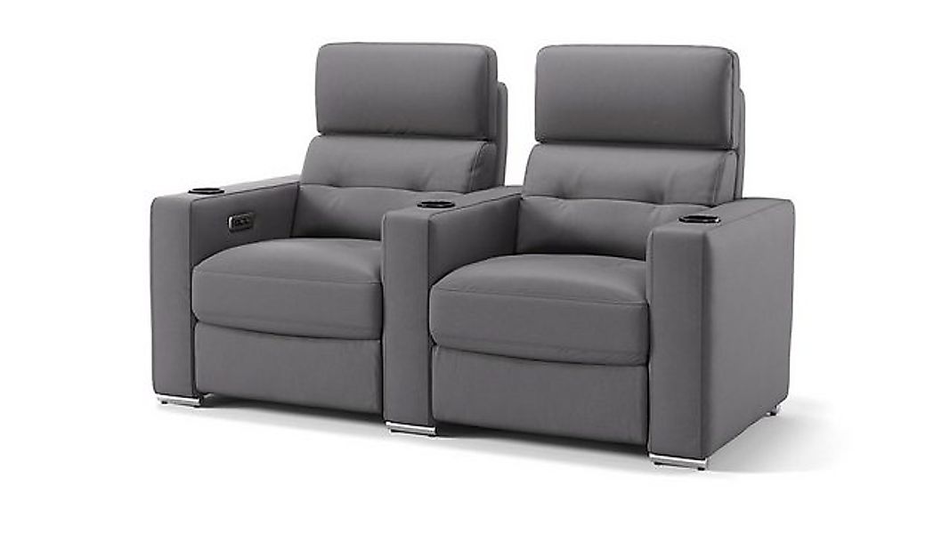 Sofanella 2-Sitzer Leder BARI, Relaxsofa, Designsofa, Designer Couch, Itali günstig online kaufen