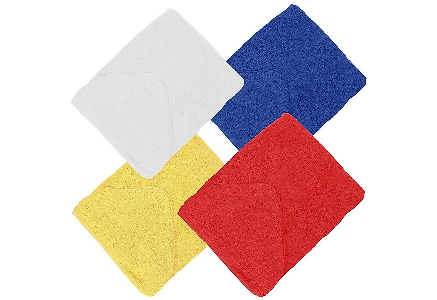 Casa Colori Handtuch Badetuch Baby mit Kapuzen 100x100 cm, Baumwolle (1-St) günstig online kaufen