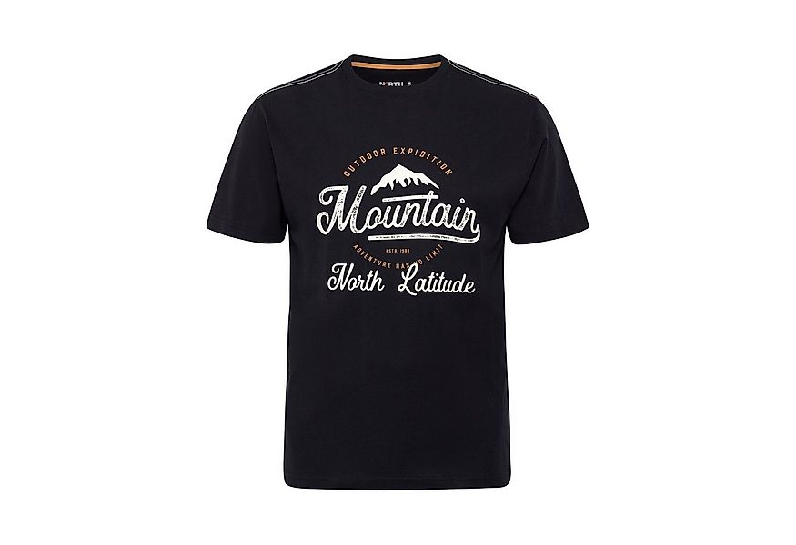 north 56 4 Print-Shirt Printed T-Shirt von North Latitude in XXL Größen, sc günstig online kaufen