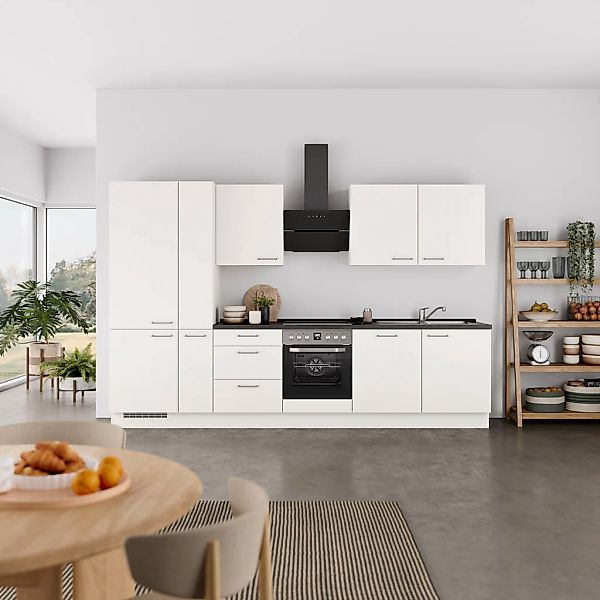 nobilia Küchenzeile ""Laser II", Ausrichtung wählbar, Breite 330 cm" vormon günstig online kaufen