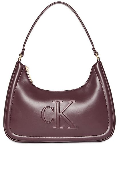 Calvin Klein Schultertasche RAISED CK SMALL SHOULDER BAG, Henkeltasche, Dam günstig online kaufen