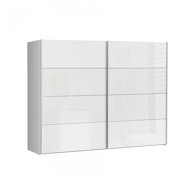 Schwebetürenschrank ca. 270 cm breit Starlet Plus von Forte Weiss Hgl günstig online kaufen