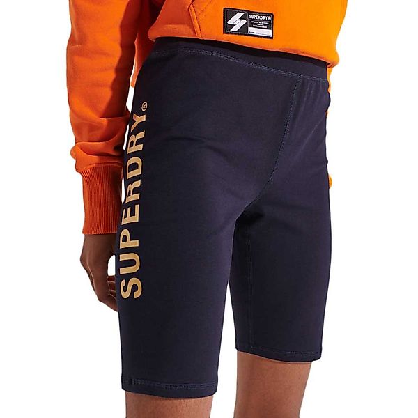 Superdry Corporate Logo Cycling Shorts Hosen XS Deep Navy günstig online kaufen