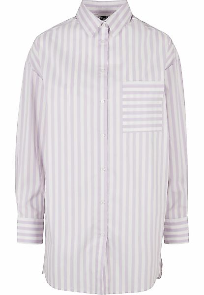 URBAN CLASSICS Blusenshirt "Urban Classics Damen Ladies Oversized Stripe Sh günstig online kaufen
