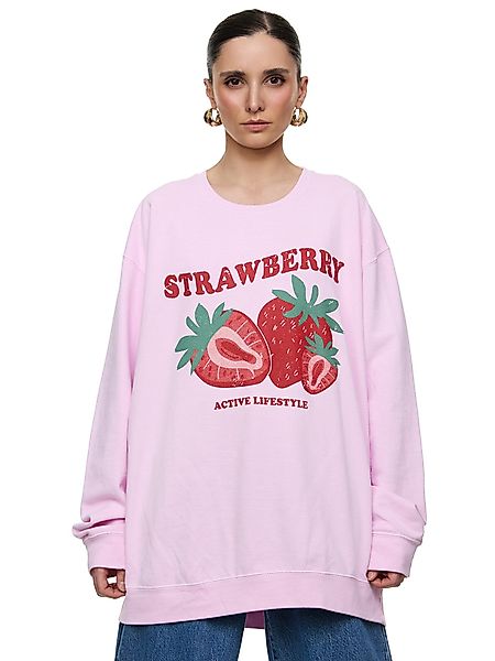 Worldclassca Sweatshirt Worldclassca Oversized Sweatshirt Print günstig online kaufen