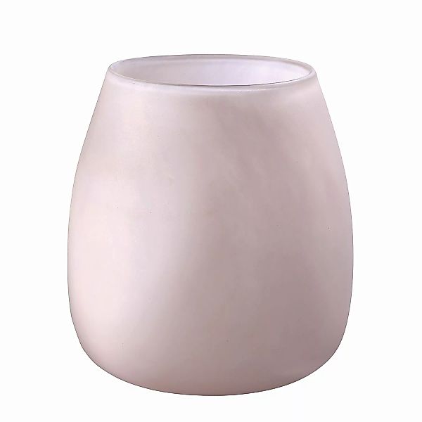 home24 Sompex Vase Elsa Rosa Glas Ø 20 cm illuminantsType günstig online kaufen