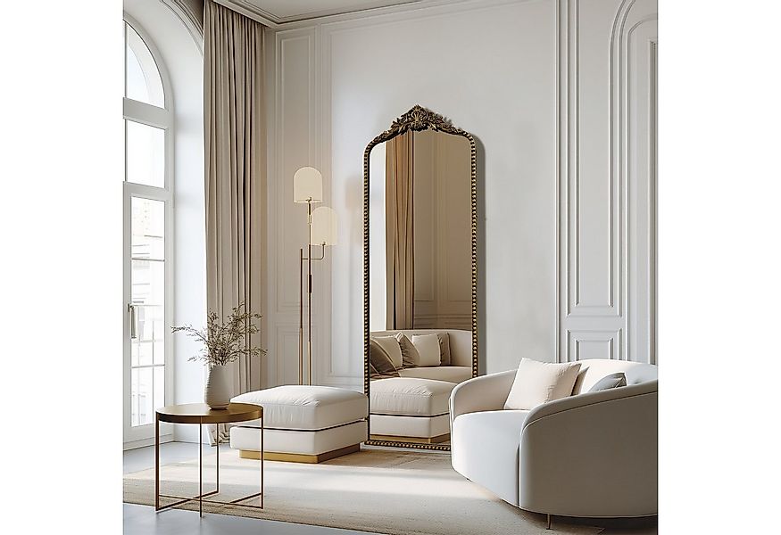 G-LEAF Ganzkörperspiegel im Barockstil, freistehend, wandmontiert oder an d günstig online kaufen