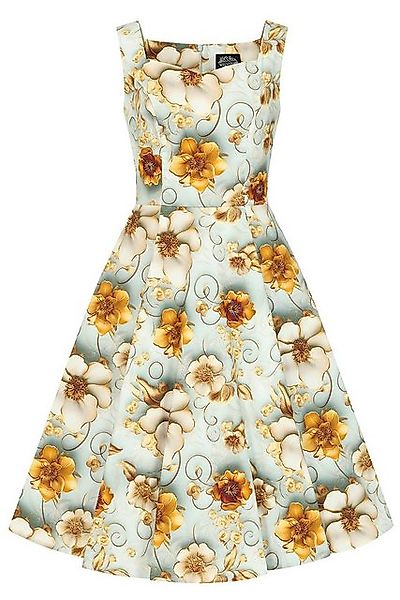 Hearts & Roses London A-Linien-Kleid Mavis Floral Swing Dress Retro Vintage günstig online kaufen