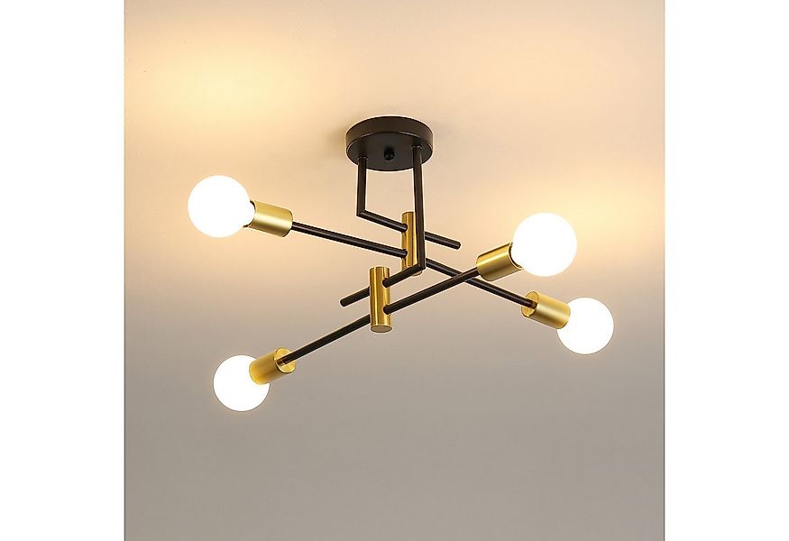 Goeco Deckenleuchte Eisen-Dekolampe, kreative Deckenlampe, Wohnzimmerlampe, günstig online kaufen