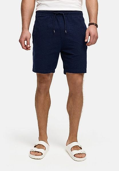 Indicode Chinoshorts INAlizzo aus Seersucker-Material für maximale Luftzirk günstig online kaufen