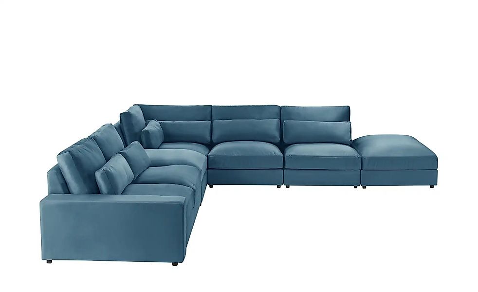 Ecksofa  Branna ¦ blau ¦ Maße (cm): B: 412 H: 88 T: 386.0 Polstermöbel > So günstig online kaufen