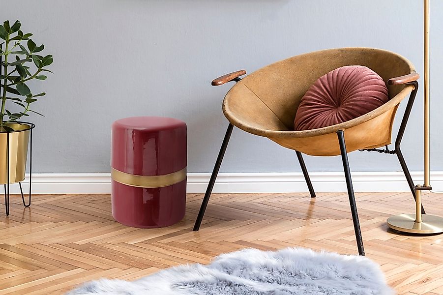 Kayoom Beistelltisch "Art Deco 475, Abstelltisch aus Metall,funktional und günstig online kaufen