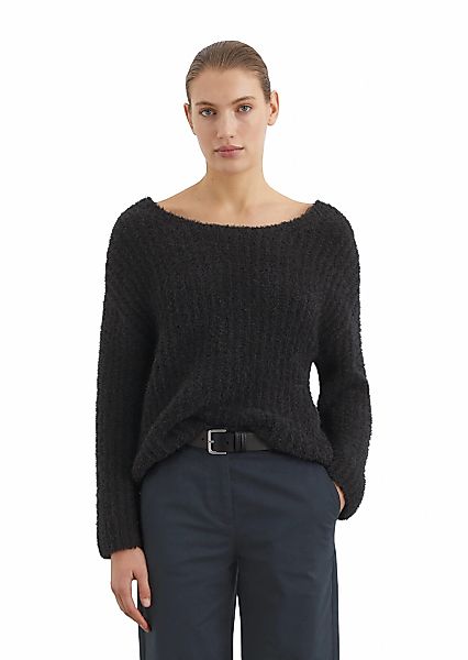 Marc OPolo Strickpullover "aus gefranstem Bändchengarn" günstig online kaufen