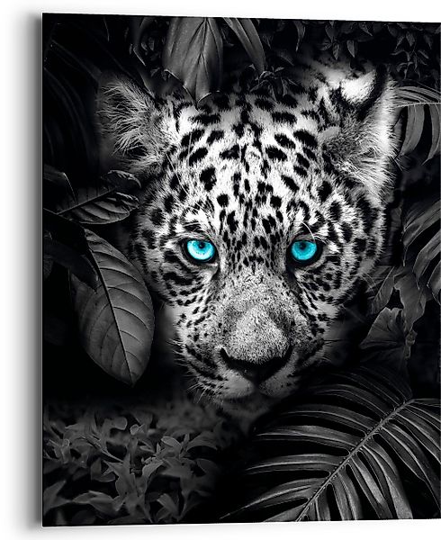Reinders! Holzbild Blue Eyed Leopard, (1 günstig online kaufen