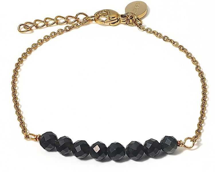 LAVISA Armband Edelstein - echte Naturstein Perlen 4mm, 8 Perlenarmband, Kr günstig online kaufen