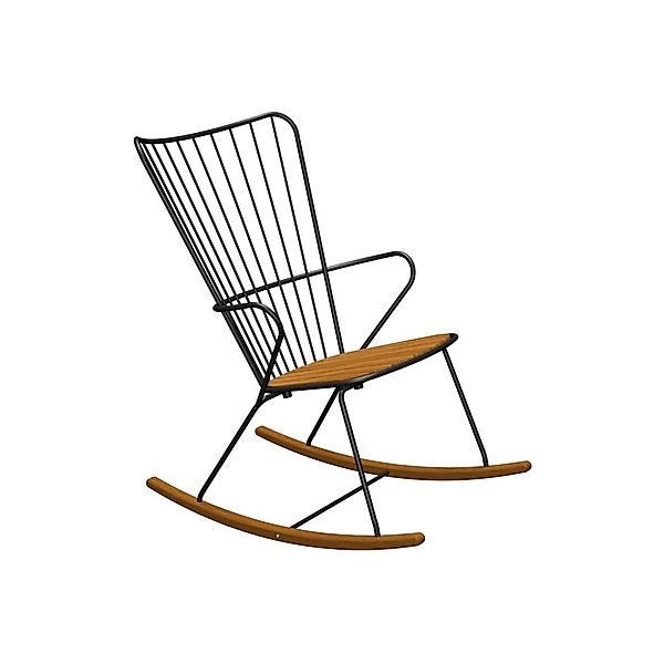 Outdoor Schaukelstuhl PAON - Outdoor Rocking Chair black günstig online kaufen