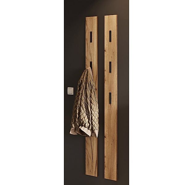 Lomadox Garderoben-Set ABERDEEN-01, (Spar-Set, 2-St), 2er Set in Eiche mit günstig online kaufen