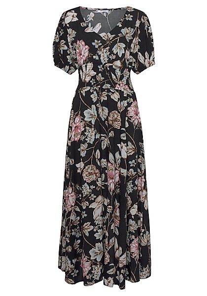 LASCANA Maxikleid mit Blumendruck und leichten günstig online kaufen
