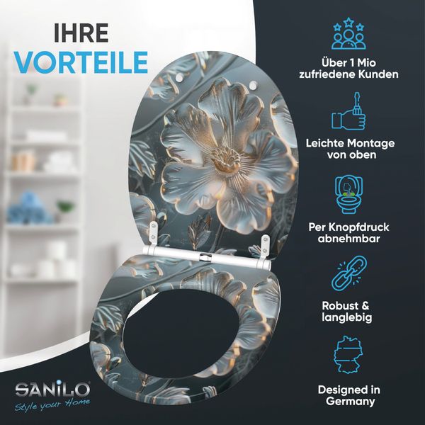 Sanilo WC-Sitz mit Absenkautomatik & Top günstig online kaufen