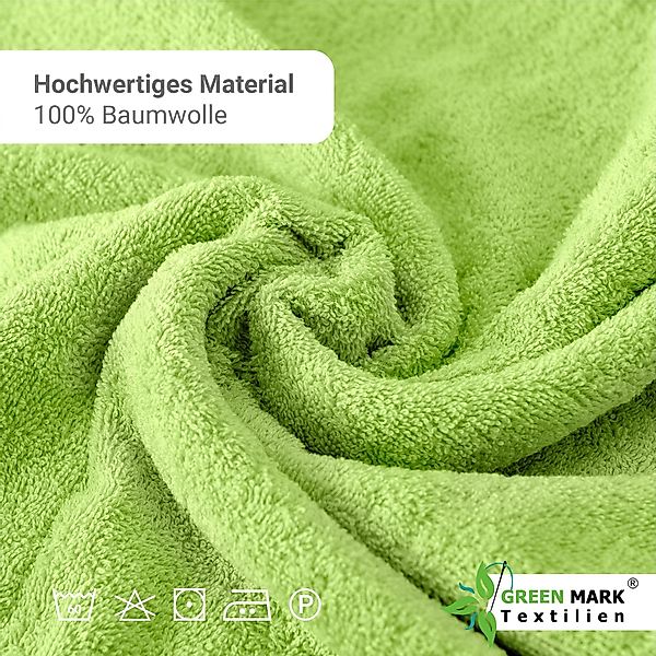 NatureMark Gästehandtuch Gästetuch, 100% Baumwolle (20-St), günstig online kaufen