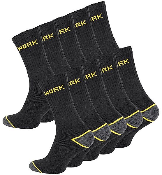 Cotton Prime® Socken Work-Socks (10-Paar) robuster Materialmix günstig online kaufen