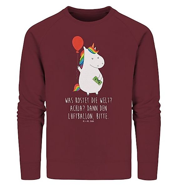 Mr. & Mrs. Panda Longpullover Einhorn Luftballon Größe L - Burgundy - Gesch günstig online kaufen