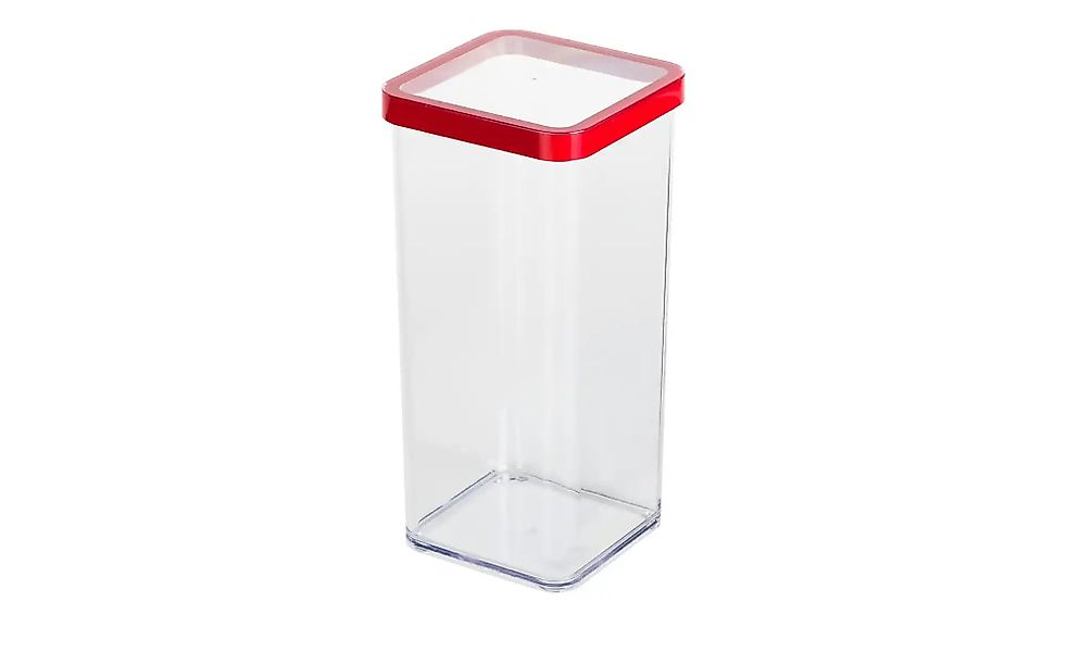 Rotho Dose quadratisch 1 5 l  Loft ¦ transparent/klar ¦ Kunststoff ¦ Maße ( günstig online kaufen