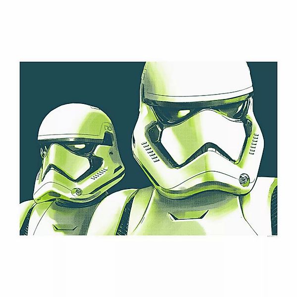 Komar Poster Star Wars Faces Stormtrooper Star Wars B/L: ca. 70x50 cm günstig online kaufen