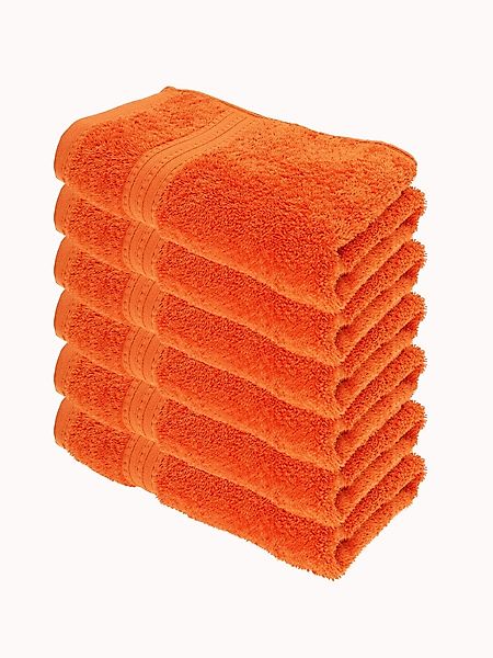 Julie Julsen Handtücher 6-Handtücher-Terrakotta, Bio-Baumwolle (6-St) günstig online kaufen