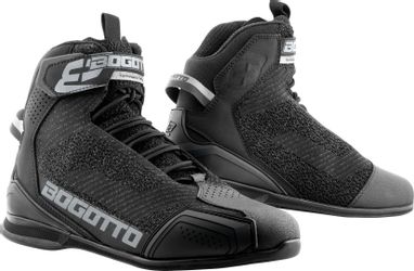 Bogotto Tokyo perforierte Motorrad Schuhe Motorradstiefel günstig online kaufen