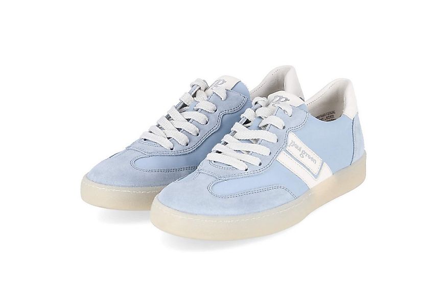 Paul Green Paul Green 5437-169 Damen Leder & Textil blau Schnürschuh günstig online kaufen