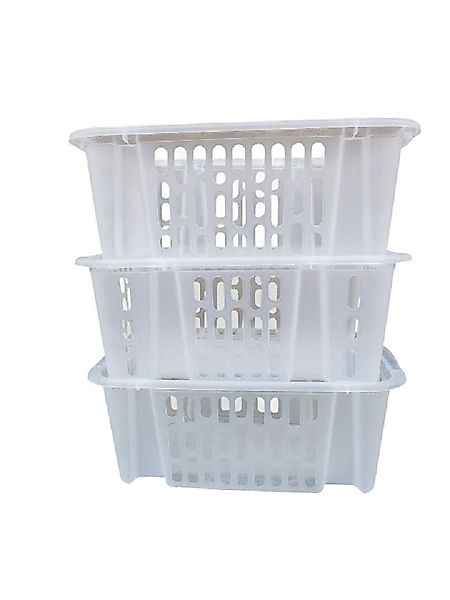 ALPFA Stapelbox 3ER SET Stapelboxen Aufbewahrungsboxen Kunststoffboxen Boxe günstig online kaufen