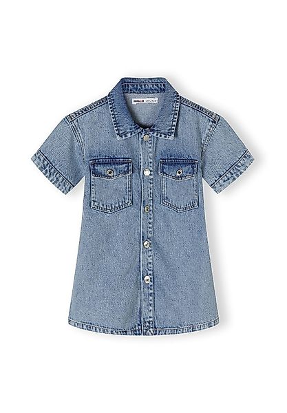 MINOTI Jeanskleid Hemdkleid mit kurzen Ärmeln günstig online kaufen