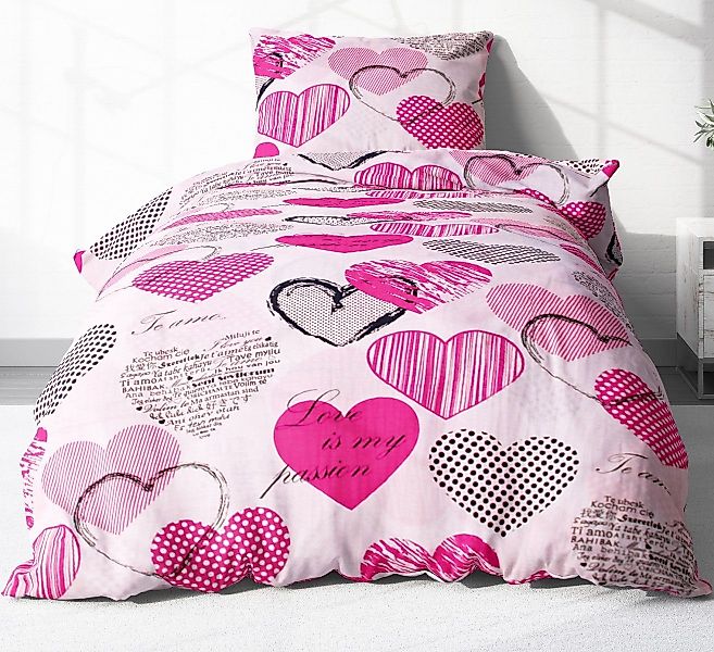 Heubergshop Bettwäsche, Seersucker, 2 teilig, 135x200cm günstig online kaufen