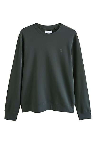 Next Sweatshirt Leichtes Sweatshirt mit Rundhalsausschnitt günstig online kaufen