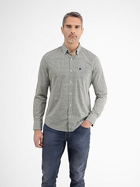 LERROS Langarmhemd LERROS Langarmhemd, modisch-minimal bedruckt günstig online kaufen