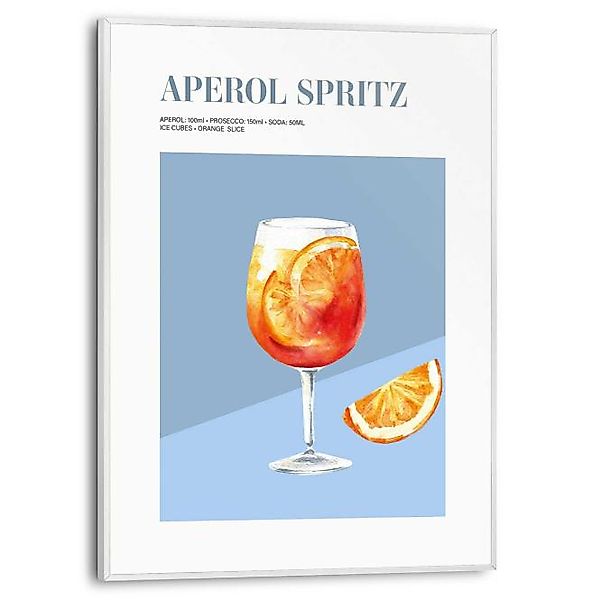 Wandbild APEROL Slim Frame White ca. 30x40 cm SMF93634 günstig online kaufen