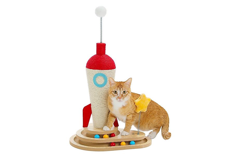 PETEPELA Kratzbaum PETEPELA interaktives Katzenspielzeug mit Kratzstamm, fö günstig online kaufen