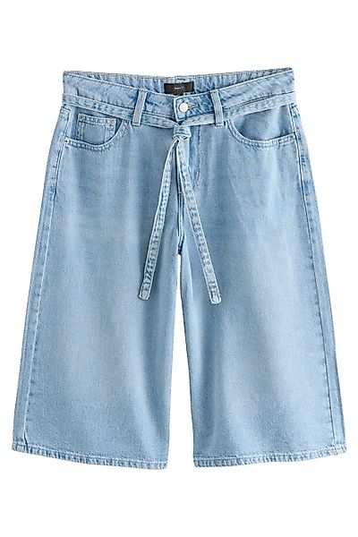 Next Shorts Jeansshorts mit Bindegürtel aus günstig online kaufen