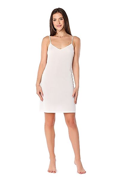 Bellivalini Unterkleid Damen glatt Petticoat V-Ausschnitt günstig online kaufen
