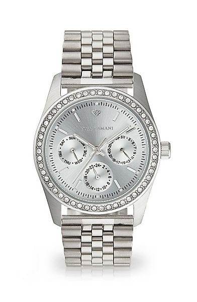 Yves Camani Quarzuhr MIELLE II MULTIFUNCTION SILVER günstig online kaufen