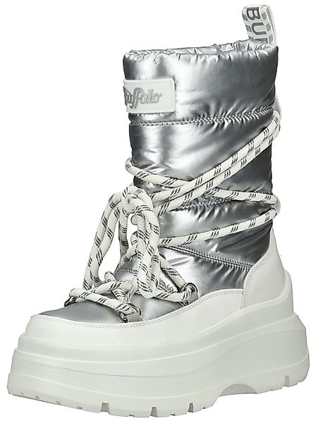 Buffalo Buffalo Stiefel Lederimitat/Textil Schnürstiefel günstig online kaufen