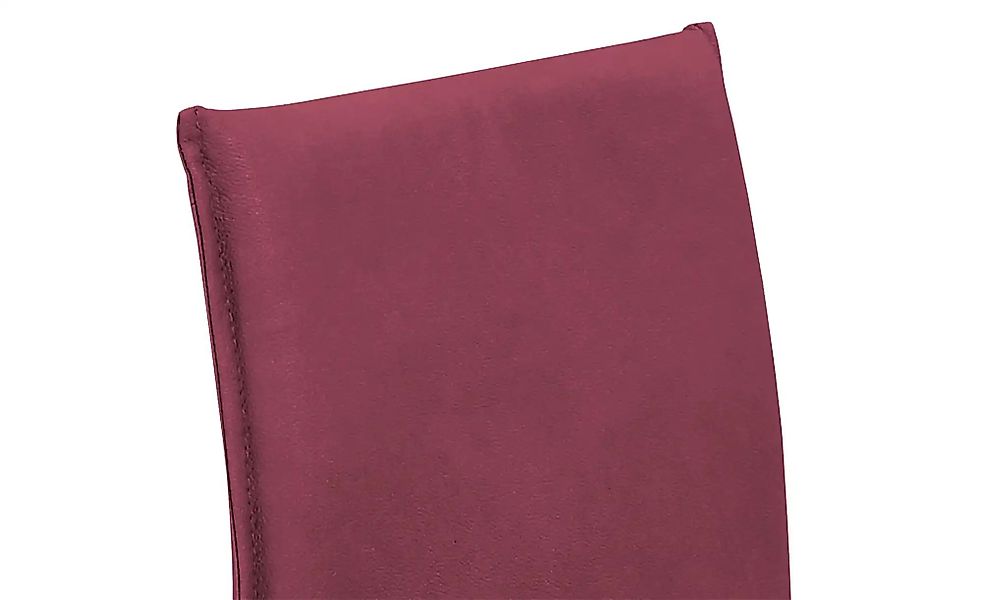 Barhocker  MyTina ¦ rot ¦ Maße (cm): B: 44 T: 38.0 Polstermöbel > Hocker > günstig online kaufen