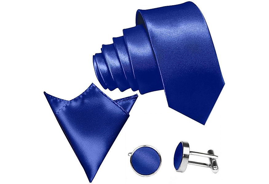 GASSANI Krawatte Satin Hochzeitskrawatte, Herren-Krawatte Hochzeit Schlips günstig online kaufen