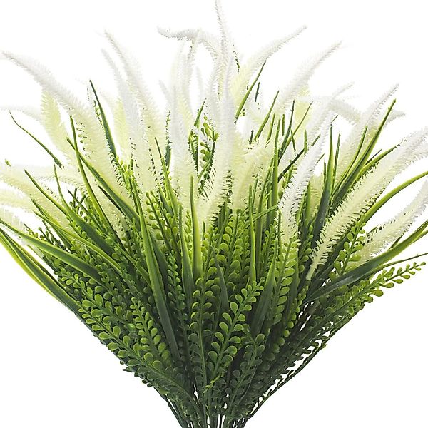 Kunstpflanze Kunstblumen Außenbereich Künstliches Gras UV-beständig günstig online kaufen