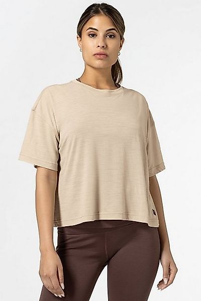 SUPER.NATURAL T-Shirt Merino T-Shirt W BOXY TEE funktioneller Merino-Materi günstig online kaufen